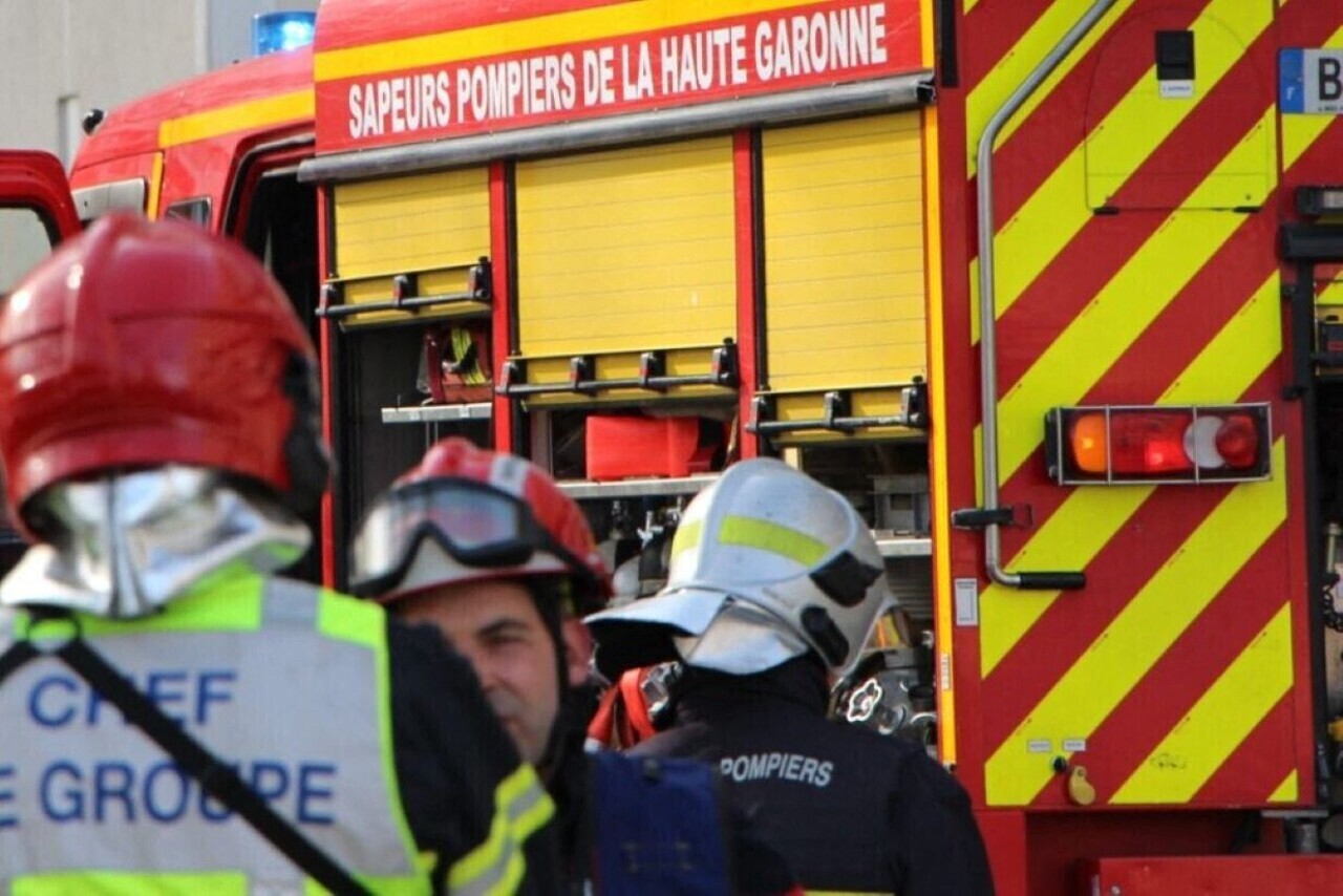 une vingtaine de soldats du feu déployés