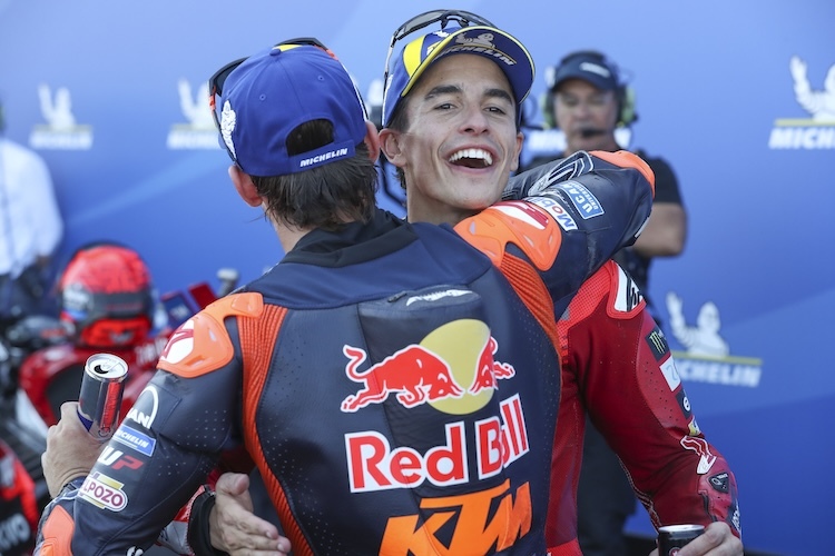 Le challenger de Marquez : Pedro Acosta a célébré la deuxième place avec l'équipe KTM au parc Balaton