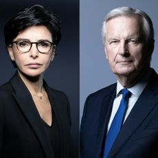 Rachida Dati et Michel Barnier, photographiés le 11 mai 2021. 
