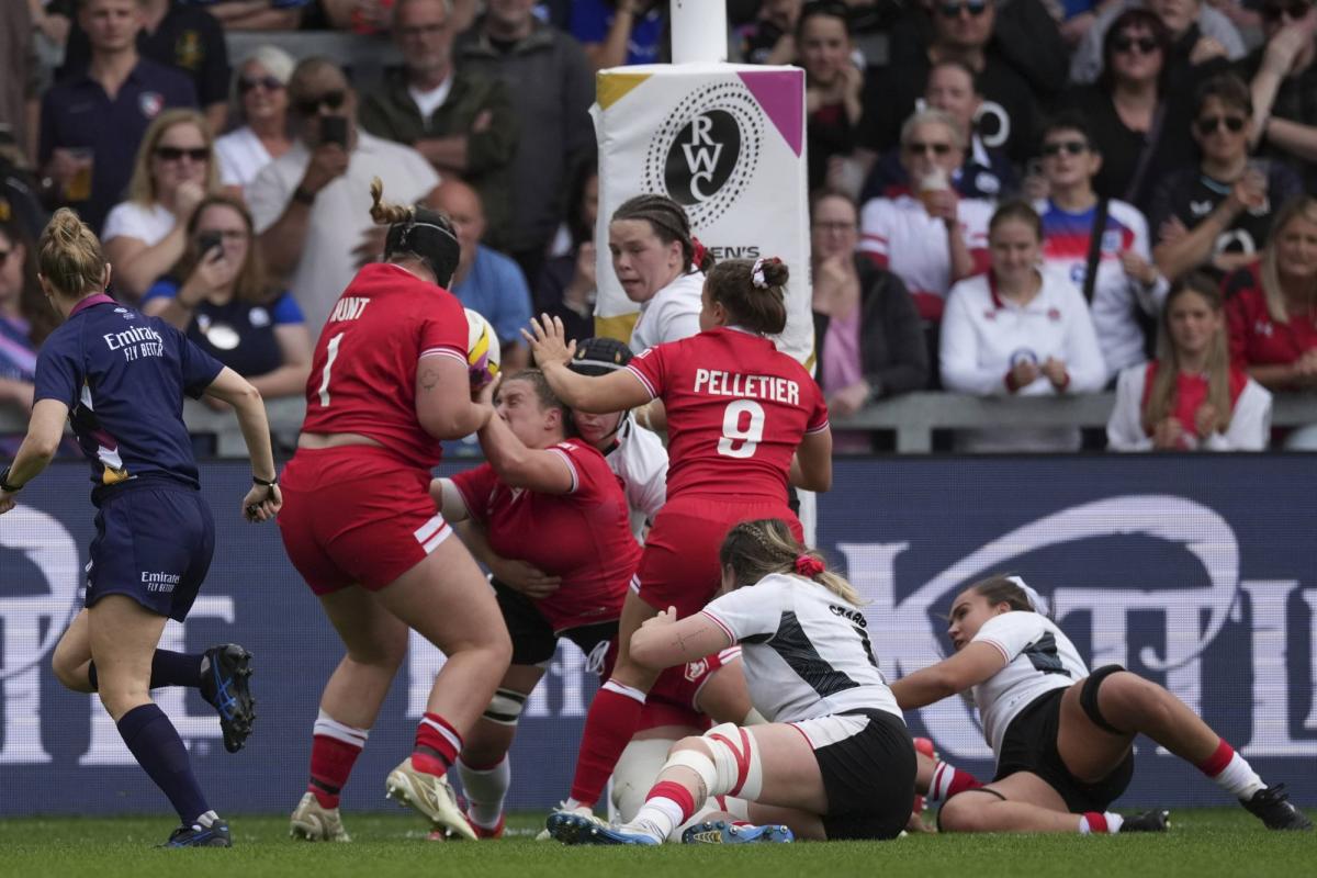 Les Canadiennes surclassent les Galloises et valident leur ticket pour les quarts de finale