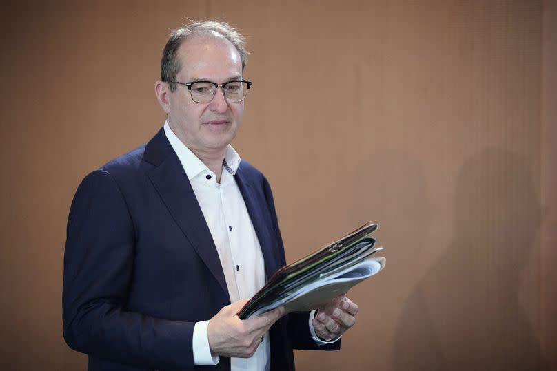 Ministre allemand de l'Intérieur Alexander Dobrindt (CSU), 21 mai 2025.