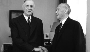 Charles de Gaulle et Konrad Adenauer ont accéléré le rapprochement entre la France et l