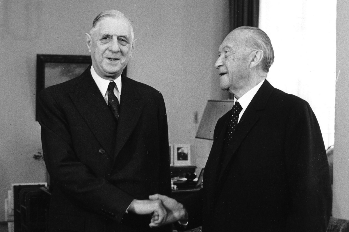 Charles de Gaulle et Konrad Adenauer ont accéléré le rapprochement entre la France et l