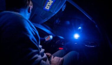 le conducteur a tout tenté pour fuir la police