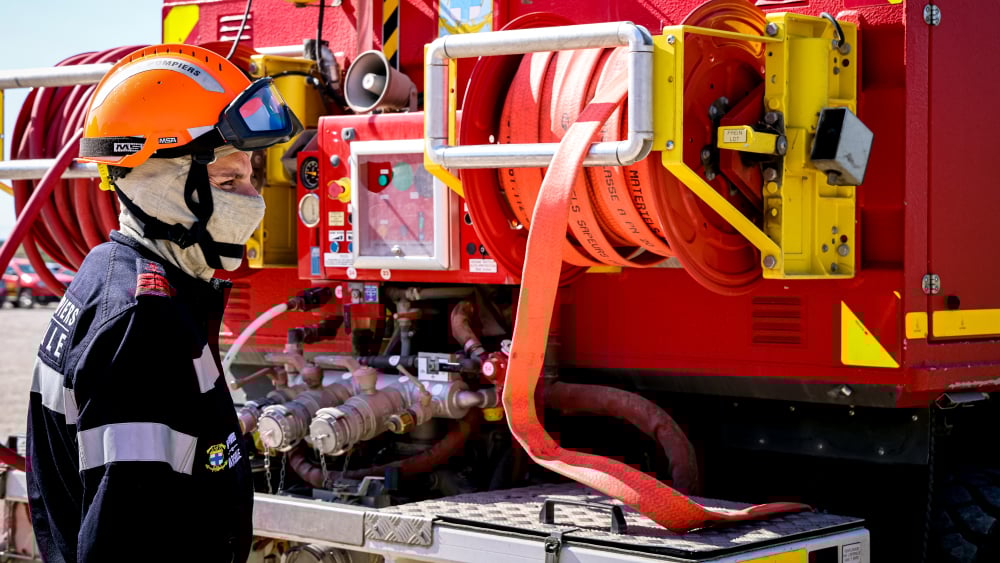 Un incendie de bureau au village des docks à la Joliette