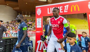 Le groupe de l’AS Monaco pour l’affiche à domicile face à Strasbourg