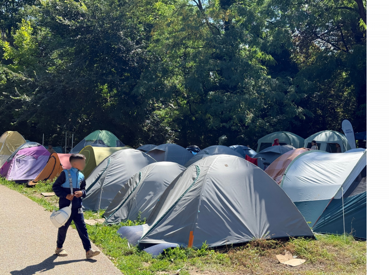 Camp du Heyritz migrants sdf