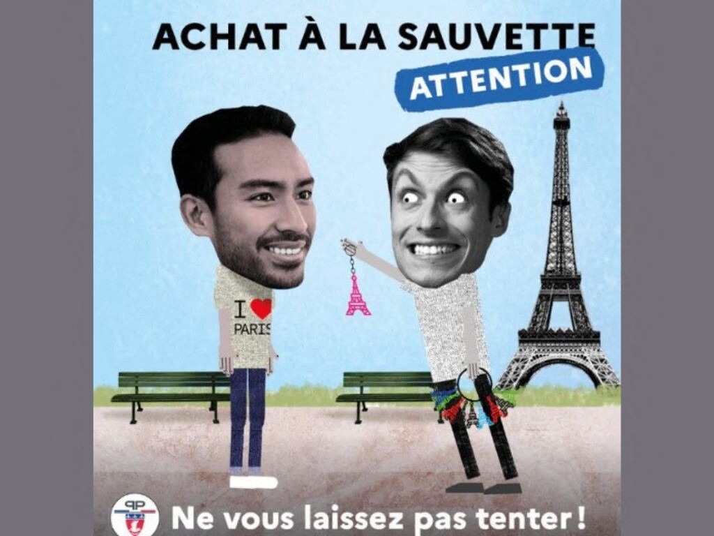 la préfecture de Police vivement moquée après un message de prévention sur la vente à la sauvette