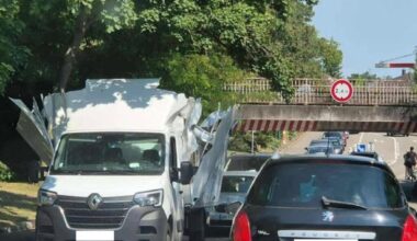 ce pont près de Strasbourg fait régulièrement des ravages