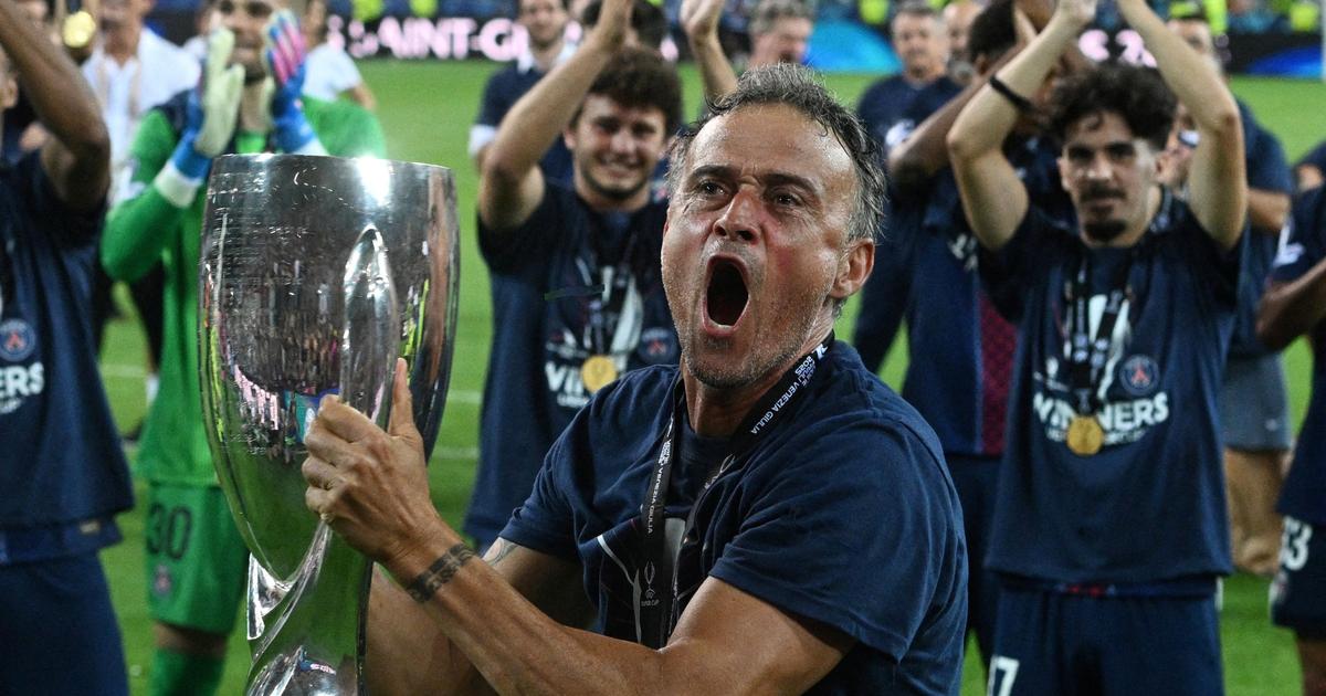 «Pour être honnête, on ne mérite pas ce trophée», reconnaît Luis Enrique après «un match très bizarre»
