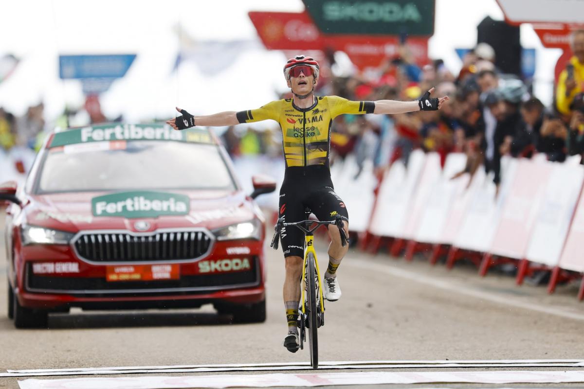 Vuelta 2025 : Jonas Vingegaard sort vainqueur de la première grande explication entre favoris mais ne reprend pas le maillot rouge - L'Équipe