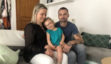 Atteinte de paralysie cérébrale à 2 ans et demi, Octavia a besoin d'aide