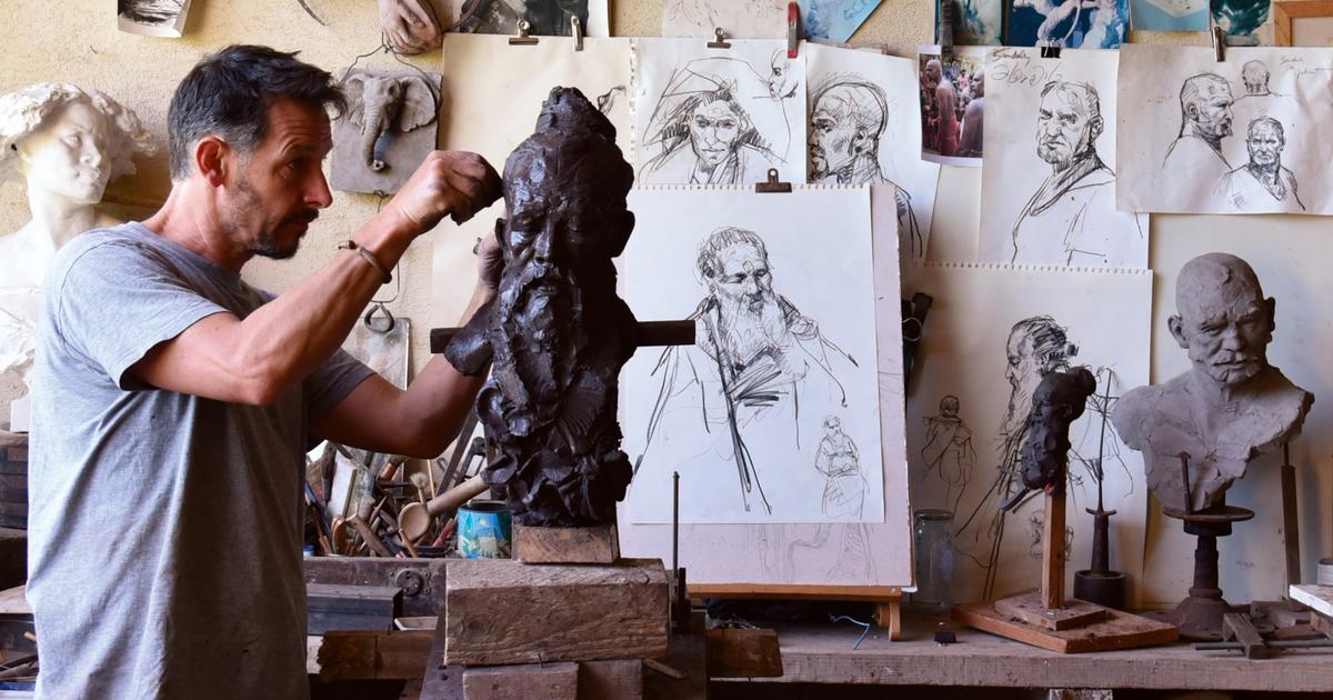 Emmanuel Michel, le peintre-sculpteur qui transforme ses voyages en œuvres d’art