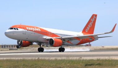 easyJet aircraft