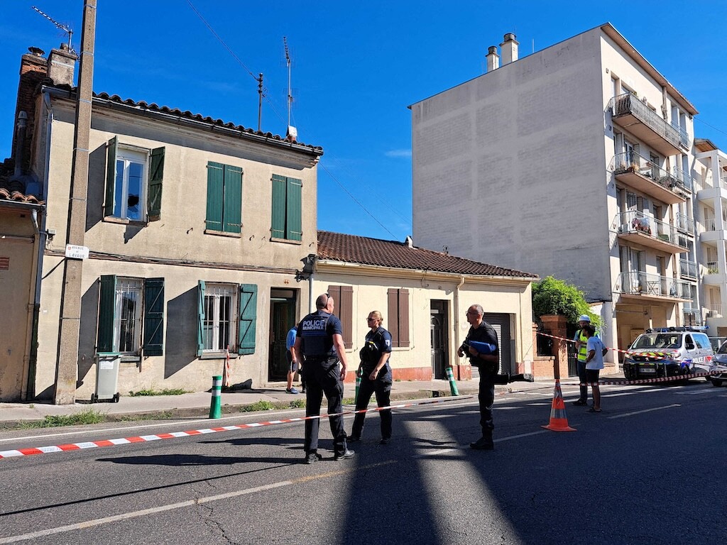 une nouvelle maison s'effondre quartier Bonnefoy à Toulouse