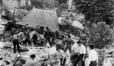 le 1er juin 1961, un quartier de la ville s'effondrait en quelques secondes dans les profondeurs