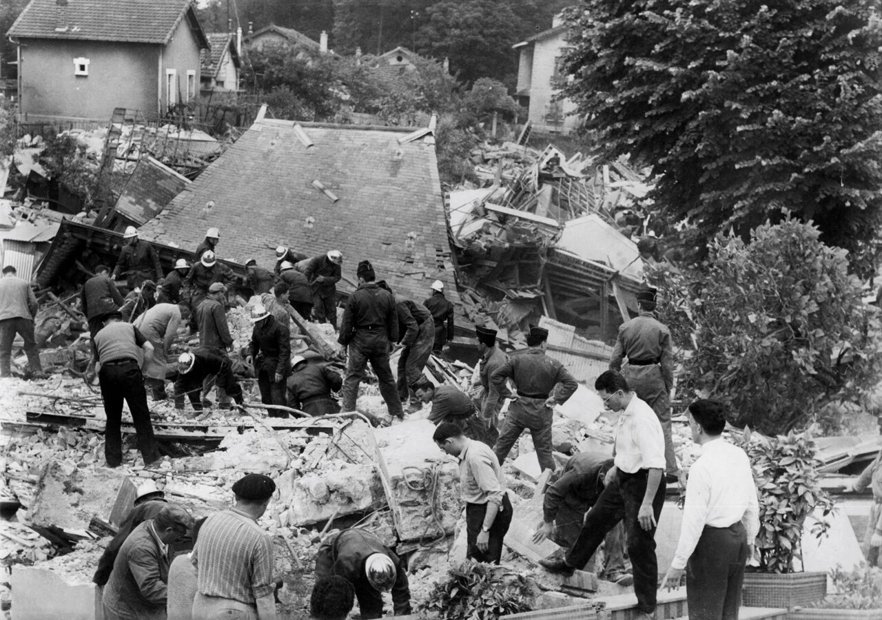 le 1er juin 1961, un quartier de la ville s'effondrait en quelques secondes dans les profondeurs