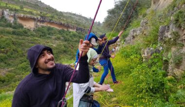 Huit jeunes Palestiniens de Bethléem à la rencontre des montagnes alpines et des habitants de la Villeneuve de Grenoble