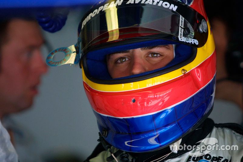 Fernando Alonso chez Minardi en 2001.