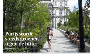 Contre les canicules, Paris se met au vert