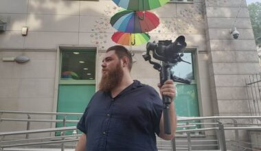 Tom Nicolosi et son équipe de l'UQAM en visite à Saint-Pierre et Miquelon pour un projet de court-métrage documentaire