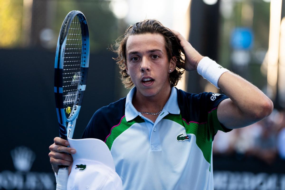 La poisse d'Arthur Cazaux, pas repêché dans le tableau principal de l'US Open - L'Équipe