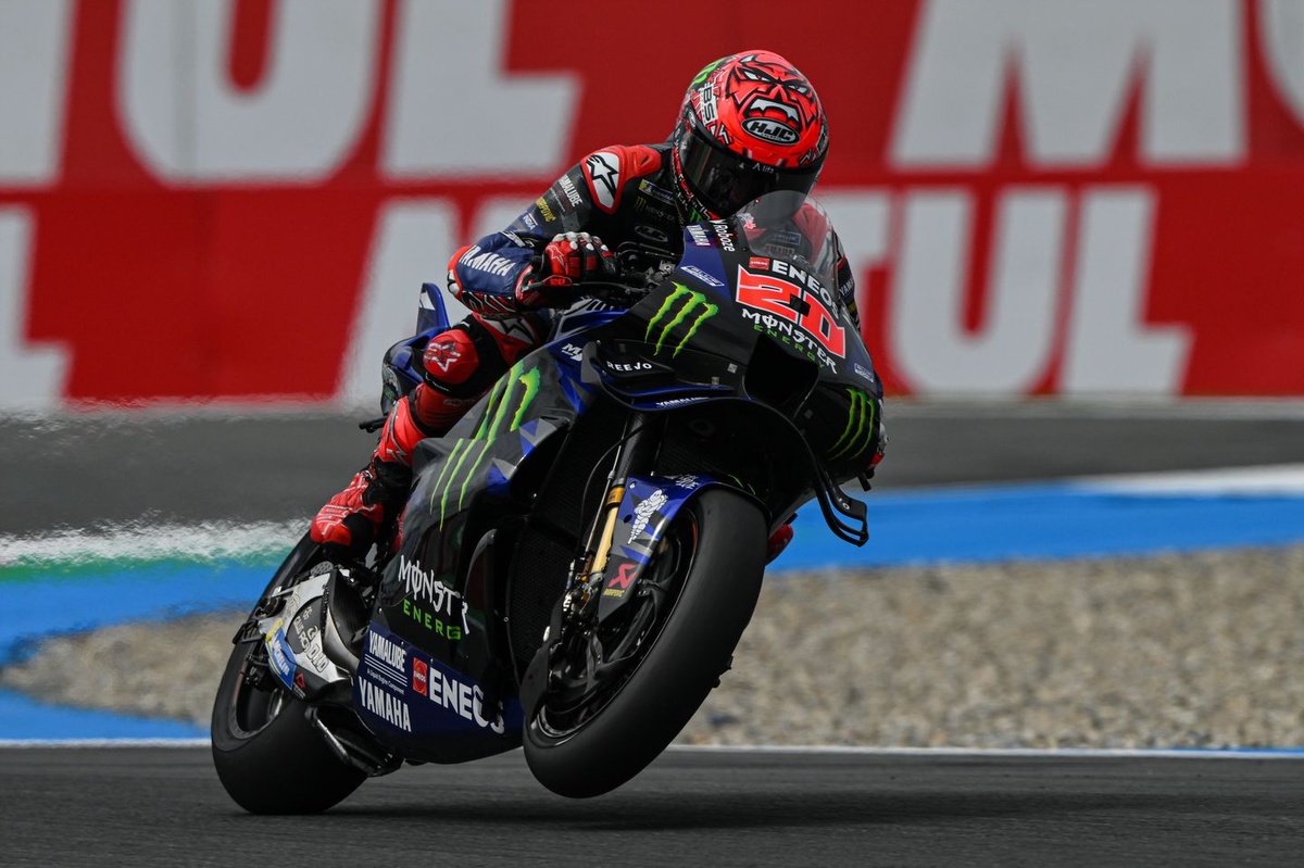 Quartararo convaincu que les difficultés de Yamaha sont "liées au moteur"