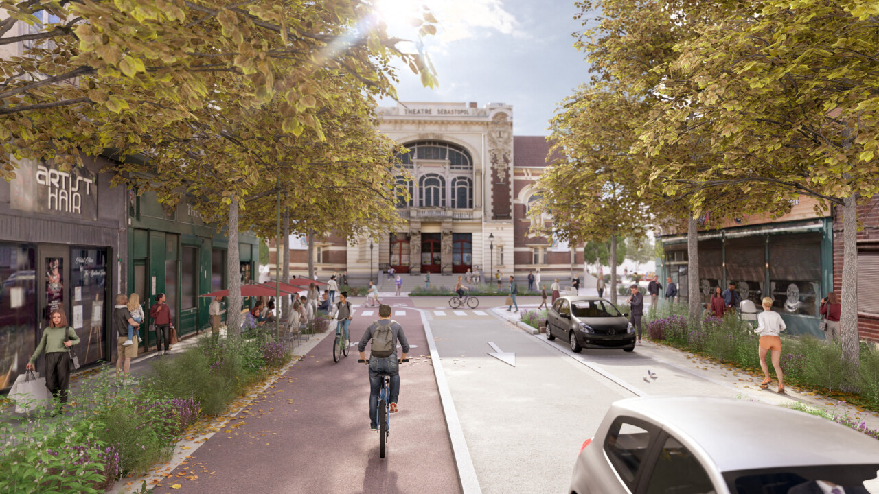 À Lille, la rue d’Inkermann va se transformer en « rue jardin » à sens unique