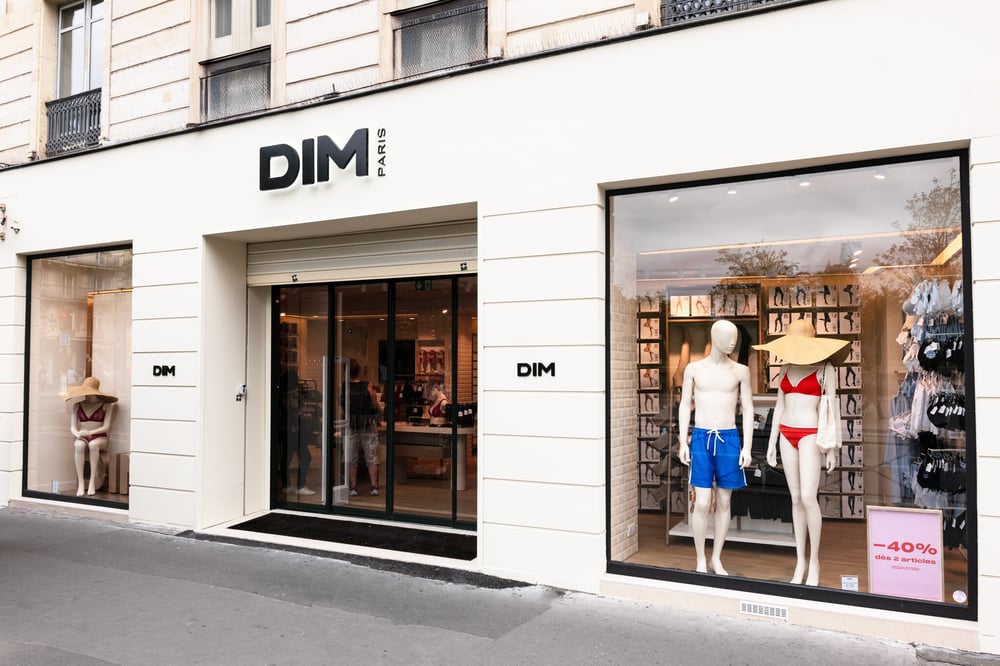 Le nouveau magasin de la rue de Rivoli