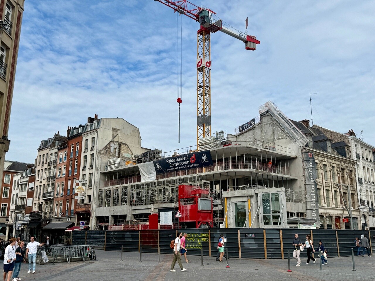 Lille. Voici ce qui se prépare dans ce grand immeuble en travaux près de la Grand’Place