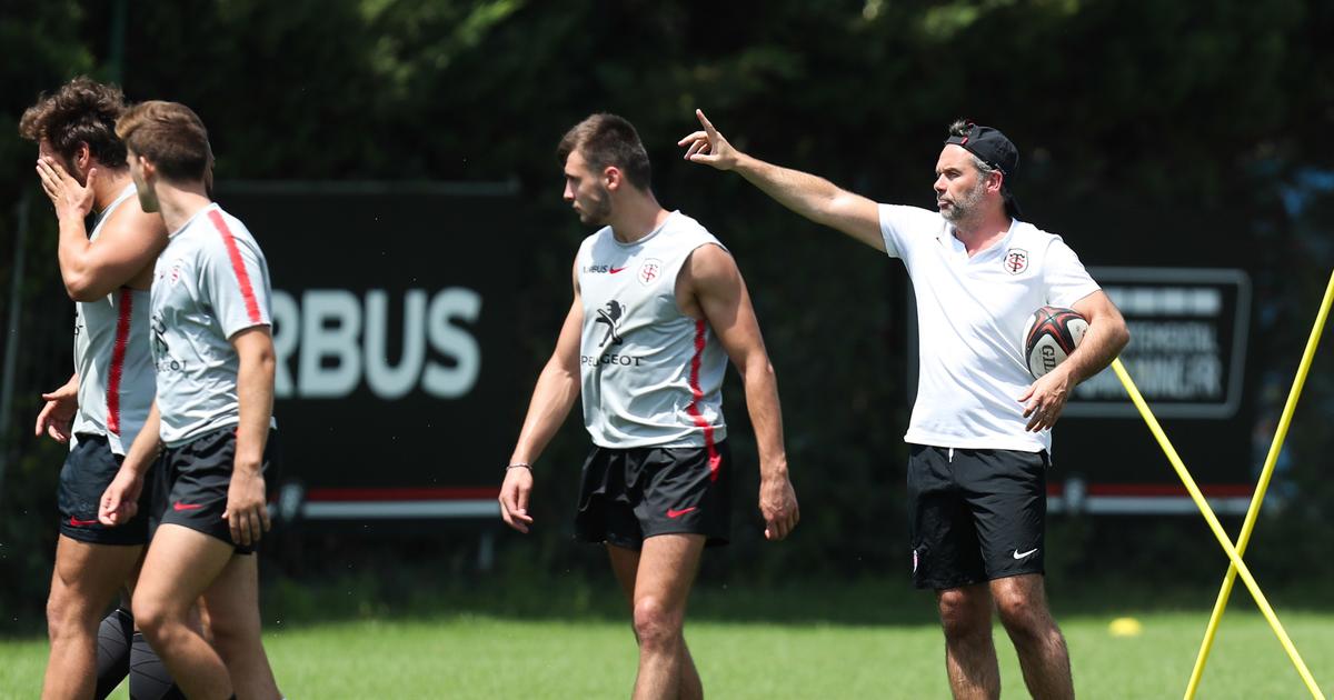 le Stade Toulousain reprend l'entraînement sans Antoine Dupont, toujours convalescent