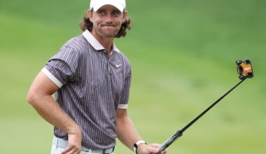 Tommy Fleetwood Photo by Kevin C. Cox / GETTY IMAGES NORTH AMERICA / Getty Images via AFP