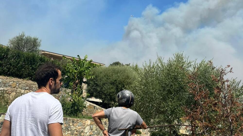 un incendie menace des habitations en Haute-Corse