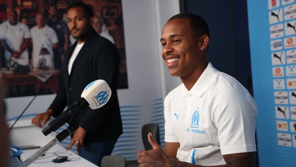 Igor Paixao était présenté aux médias ce lundi, sa première prise de parole officielle en tant que joueur de l'OM.