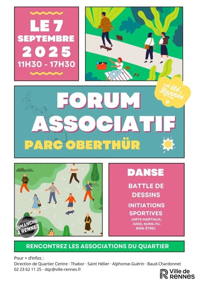Forum Associatif Parc Oberthür Rennes