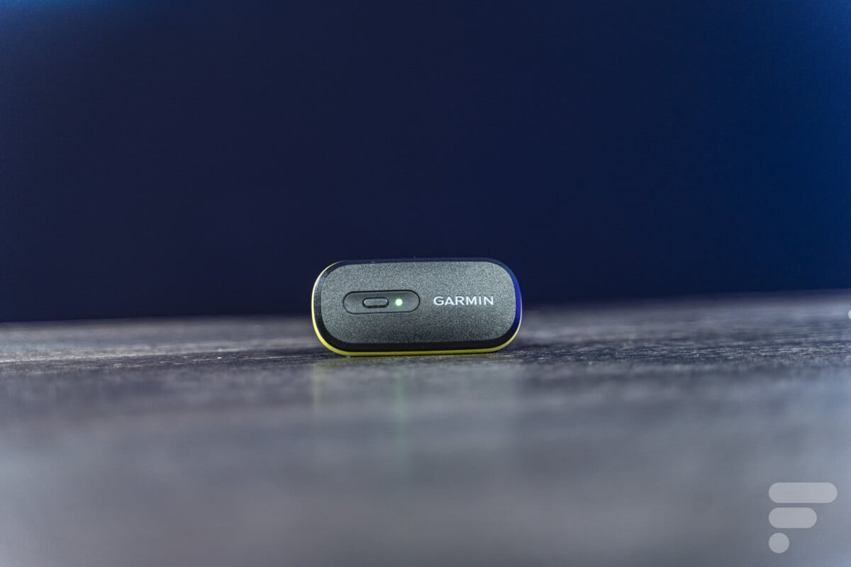 Le module de la Garmin HRM 600