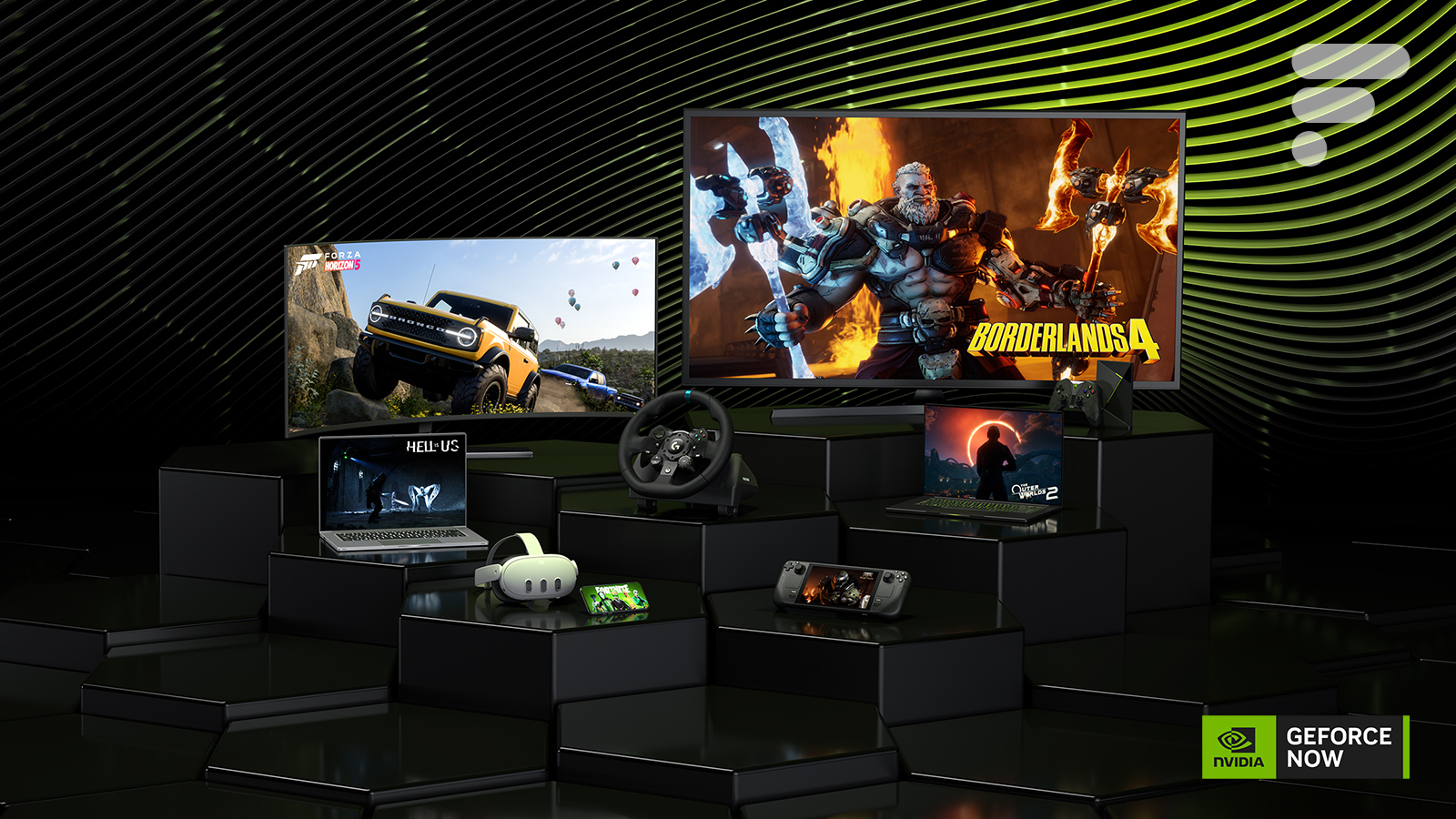 Nvidia GeForce Now passe à la RTX 5080 et double ses jeux compatibles
