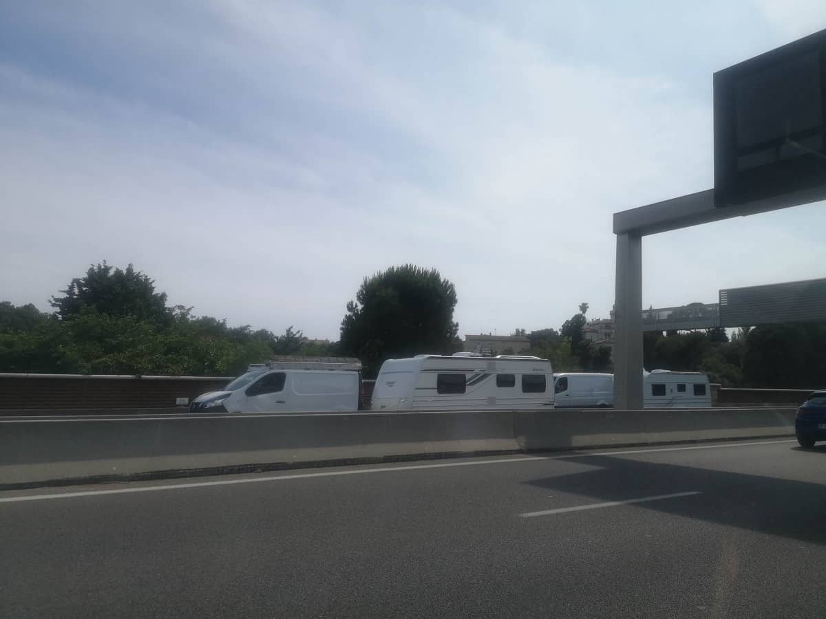 occupation illégale La Farlède Hippodrome Hyères évacuation caravanes gens du voyage toulon