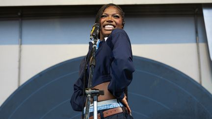 Doechii se produit à Outside Lands au Golden Gate Park de San Francisco, en Californie, le 8 août 2025. (DANA JACOBS / WIREIMAGE /GETTY)