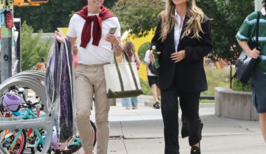 L’arrivée remarquée d’Heidi Klum sur le tournage du film « Le Diable s’habille en Prada 2 »