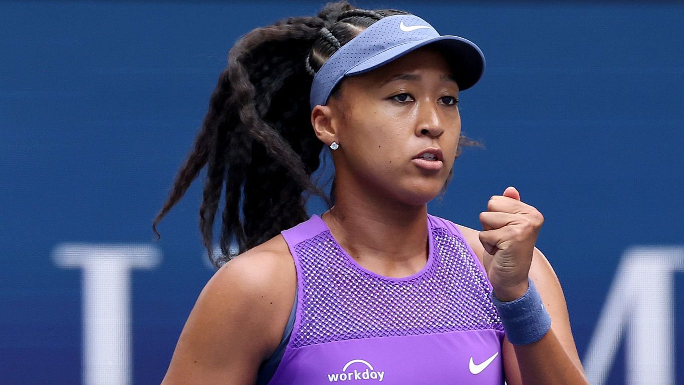 Naomi Osaka n'a pas manqué de réagir à l'embrouille entre Jelena Ostapenko et Taylor Townsend. (Getty Images)