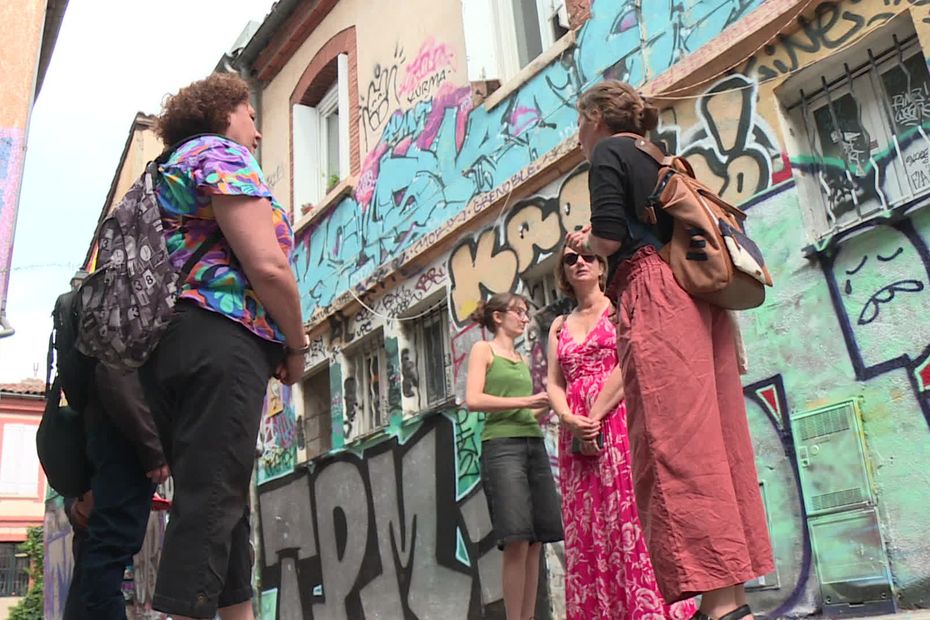 dans la Ville rose, le street art se visite comme un musée à ciel ouvert