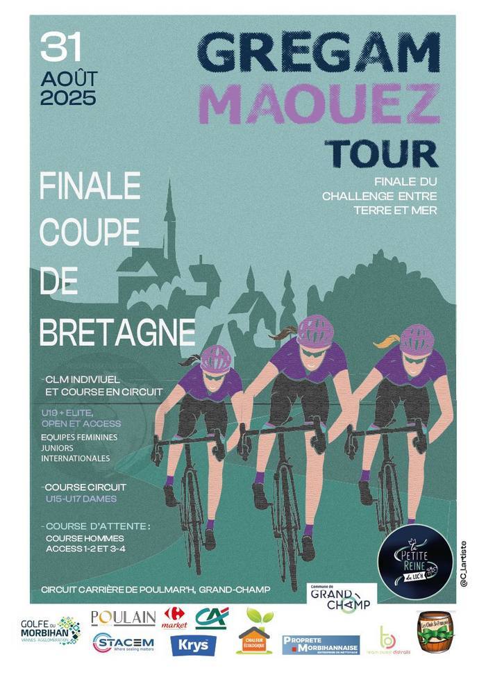Grand Champ Gregam Maouez Tour 31 août 2025 guide technique 01