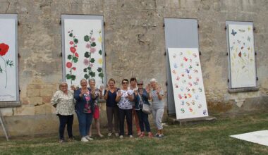Saint-Genis-d’Hiersac : le groupe « les mains agiles » décorent la soirée des sarabandes