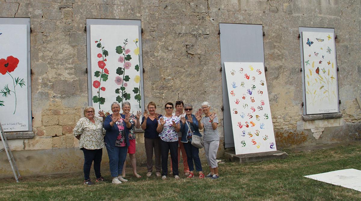 Saint-Genis-d’Hiersac : le groupe « les mains agiles » décorent la soirée des sarabandes