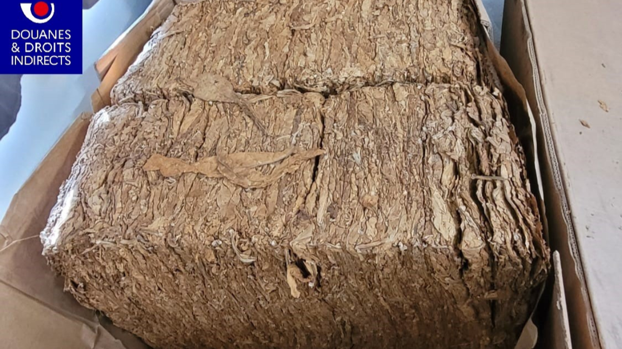 quatre tonnes de tabac, destinées à la revente, saisies par les douanes