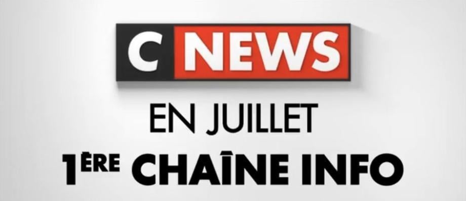 Historique en juillet : La percée de CNews qui se retrouve à égalité avec France 5, passe devant ARTE et reste devant BFM TV en baisse - France Info poursuit sa chute malgré sa nouvelle numérotation...