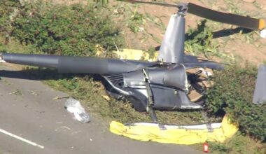 trois morts dans le crash d’un hélicoptère sur l’île de Wight