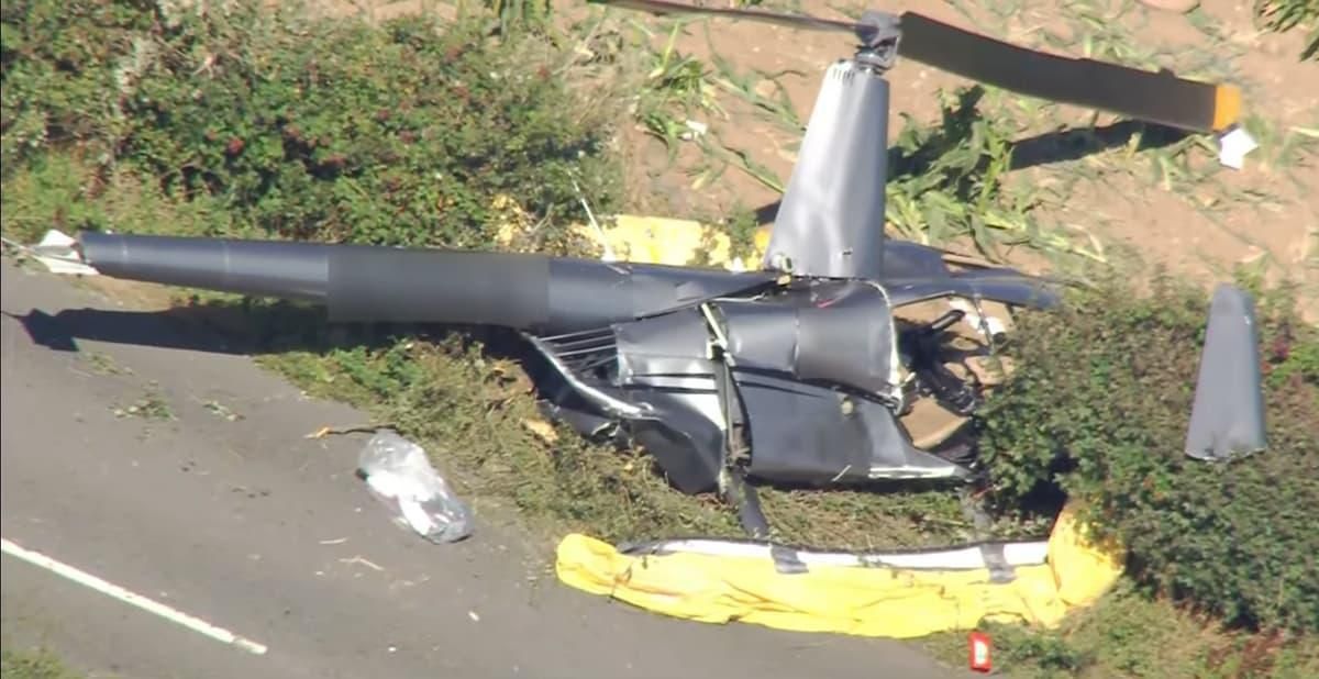 trois morts dans le crash d’un hélicoptère sur l’île de Wight
