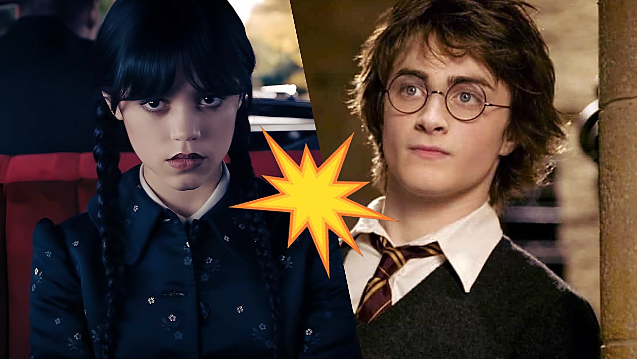 tu préfères vivre dans l'univers de Mercredi ou Harry Potter ?
